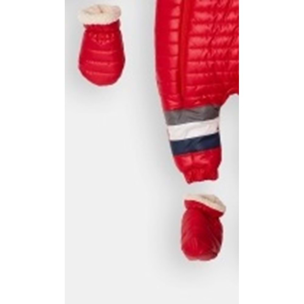 Kayak Tulum Bebe Kayak Kıyafeti -Kışlık - Kırmızı - 18-24 AY - 2103021-Kırmızı-18-24 AY