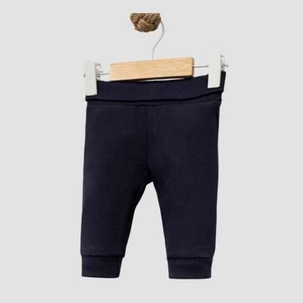 Erkek-Kız Bebek 2’li Takım Kısa Kollu Body ve Alt - Lacivert - 18-24 AY - FRND000000096-Laciver-18-24 AY