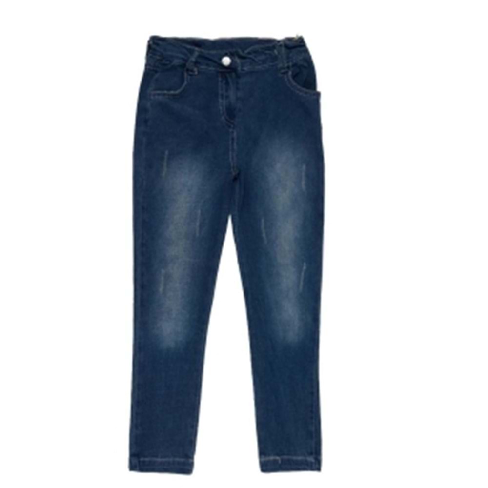 Kotlu Alt Üst Keten Bluzlü İkili Kız Takım Style Baskılı - Coppa - Ekru - 9 YAŞ - FRND00000018-248