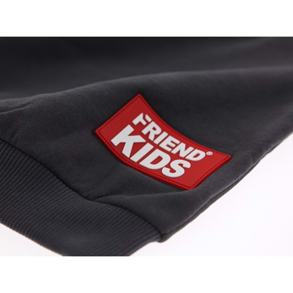 Friend Baskılı 3 İp Mevsimlik Kız-Erkek Takım - Lacivert - 10 YAŞ