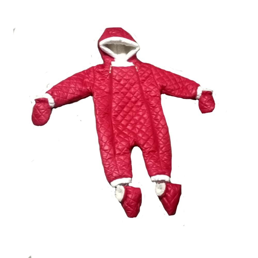 Kayak Tulum Bebe Kayak Kıyafeti Panda Baskılı -Kışlık