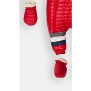 Kayak Tulum Bebe Kayak Kıyafeti -Kışlık - Kırmızı - 12-18 AY - 2103021-Kırmızı-12-18 AY