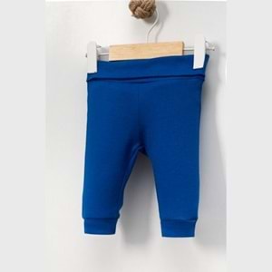Jijek Baby Penye Pantolon | Rahat Esnek Günlük - saks - 9-12 AY