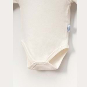 Jijek Baby Pamuk 3 Lü Uzunkollu Bebek Body – Yumuşak,Rahat - Ekru - 24-36 AY - 5001088-Ekru-24-36 AY