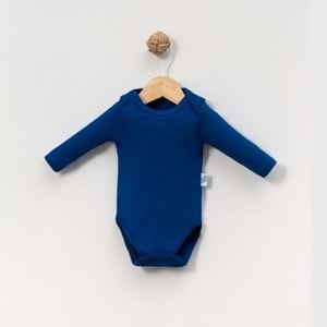 Jijek Baby Pamuk 3 Lü Uzunkollu Bebek Body – Yumuşak,Rahat - saks - 24-36 AY - 5001088-saks-24-36 AY