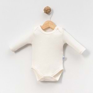 Jijek Baby Pamuk 3 Lü Uzunkollu Bebek Body – Yumuşak,Rahat