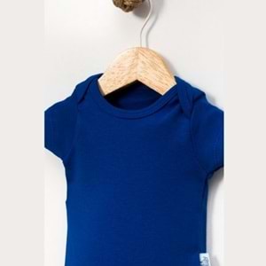 Jijek Baby Pamuk 3lü Kısa Kollu Bebek Body – Yumuşak,Rahat - saks - 4 YAŞ