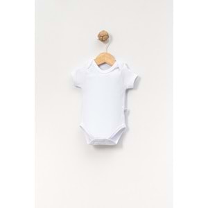 Jijek Baby Pamuk 3lü Kısa Kollu Bebek Body – Yumuşak,Rahat