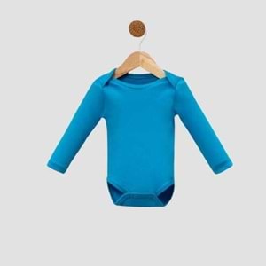 Erkek Bebek 2’li Takım Uzun Kollu Body ve Alt - Turkuaz - 18-24 AY - FRND000000095-Turkuaz-18-24 AY