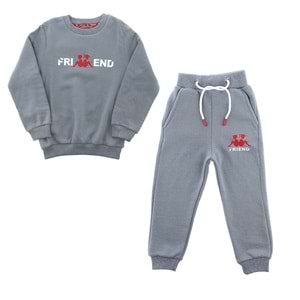 Friend Baskılı 3 İp Mevsimlik Kız-Erkek Takım