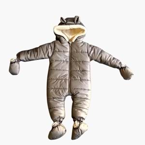 Kayak tulum Bebe Kayak Kıyafeti -Kışlık-FRND70 - Coppa Kids - Kozmonot - Gri - 9-12 AY - FRND00000070-1196