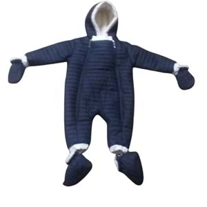 Kayak Tulum Bebe Kayak Kıyafeti Kışlık - Coppa Kids - Kozmonot - Lacivert - 24-36 AY