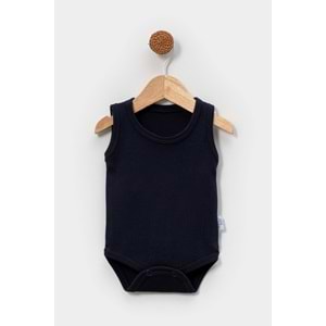 5 li Zıbın Bebek Askılı Çıçıtlı Body - Jijek Baby - çıtçıtlı body - Lacivert - STANDART - FRND00000096-Lacivert-STANDART