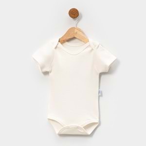 Jijek Baby 3 Lü Kısakollu Bebek Body – Yumuşak,Rahat - EKRU-KIRMIZI-PEMBE - 9-12 AY