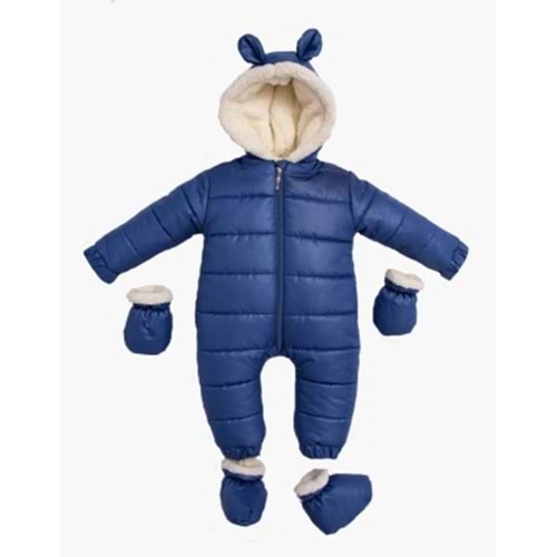 Kayak tulum Bebe Kayak Kıyafet-Kışlık-FRND67 - İndigo - 24-36 AY