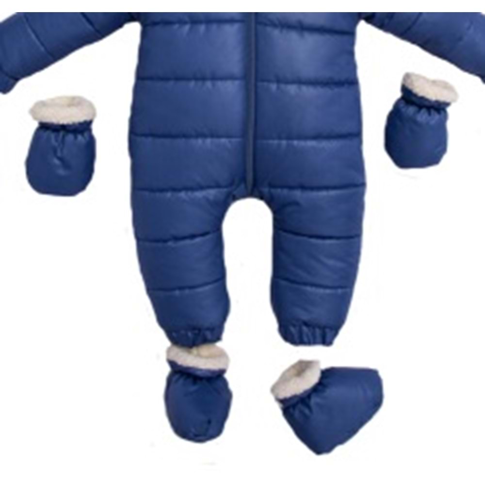 Kayak tulum Bebe Kayak Kıyafet-Kışlık-FRND67 - İndigo - 24-36 AY